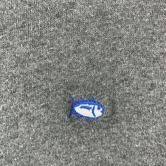 Southern Tide Upper Deck Crewneck Sweatshirt Gray - Picture 4 of 5